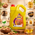 OVM Chekku Groundnut Oil – 5 Litre